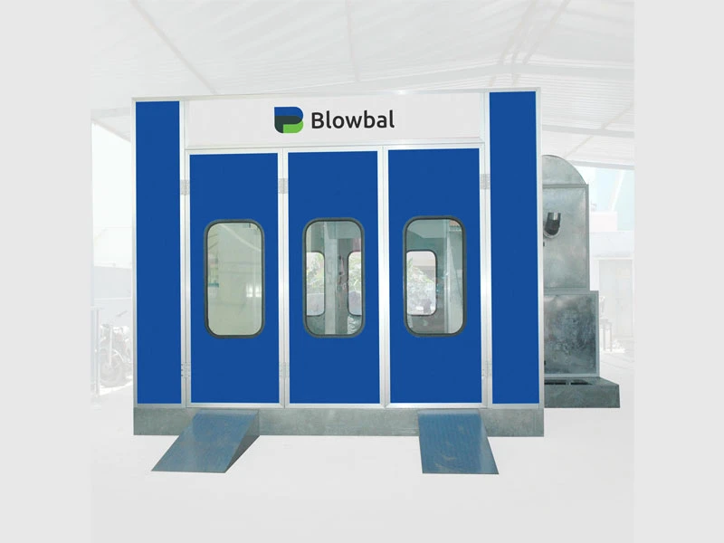 Custom car paint booth