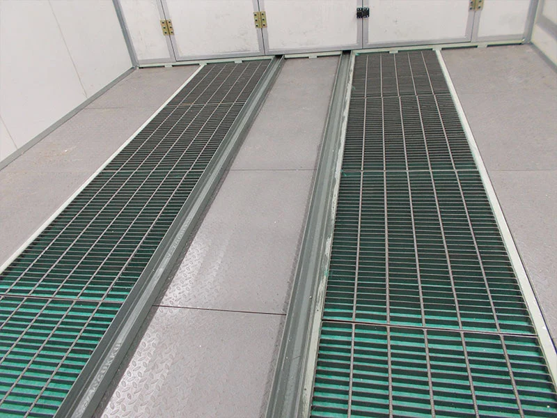 Industrial Downdraft Spray Booth